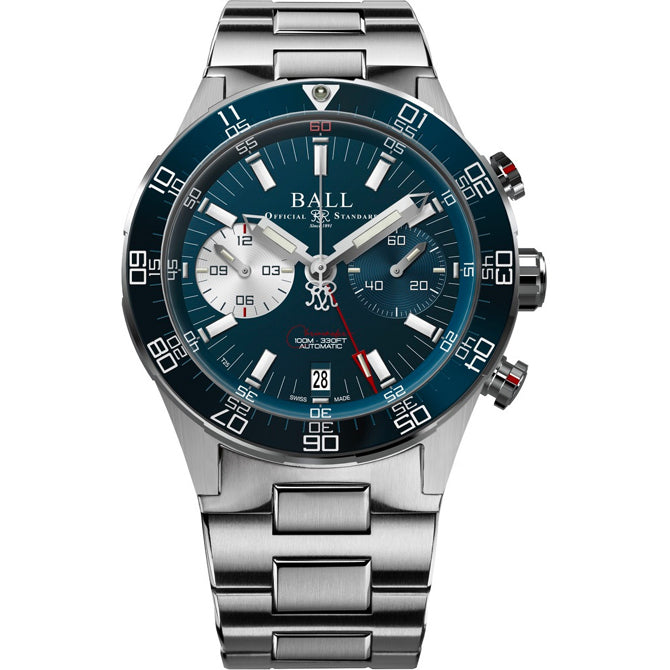 Ball DC3180C-S2CJ-BE Roadmaster Chronograph Blue Dial