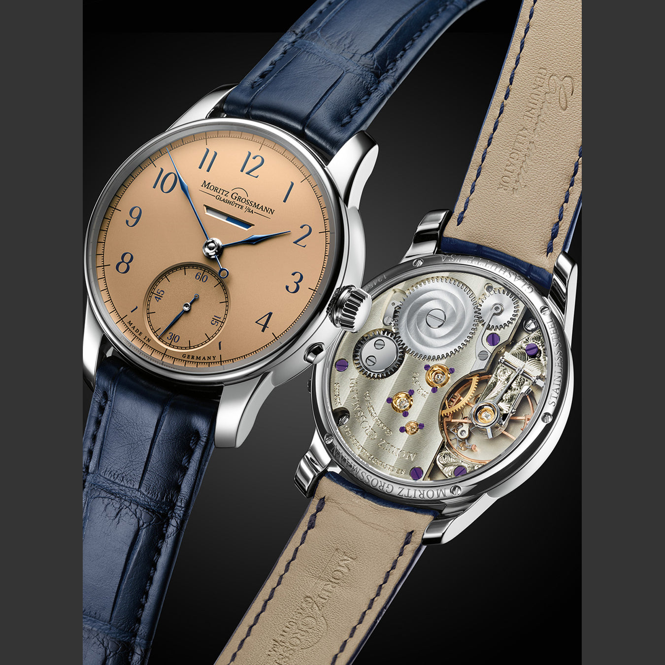 Moritz Grossmann Heritage Power Reserve Salmon Dial Limited Edition