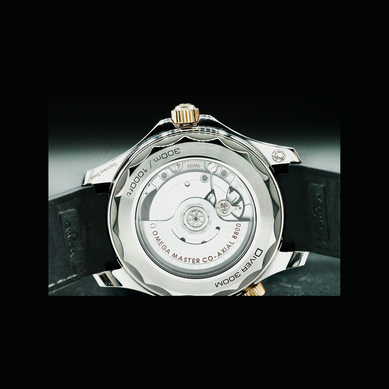 Omega 210.22.42.20.01.002 Seamaster Diver 300M Co-Axial Master Chronometer Sedna Gold