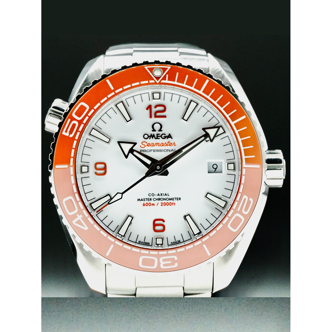 Omega 215.30.44.21.04.001 Seamaster Planet Ocean 600M Master Chronometer Orange
