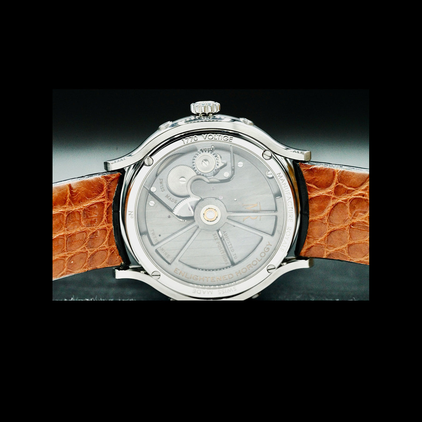 Manufacture Royale 1170 Red Dial Voltige Steel