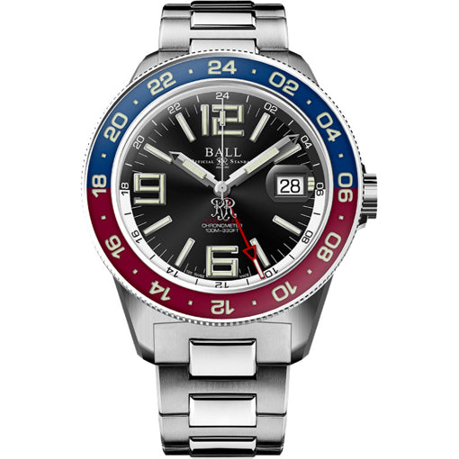 Ball DG3028C-S1CJ-BK Engineer III Maverick GMT 40mm Black Dial