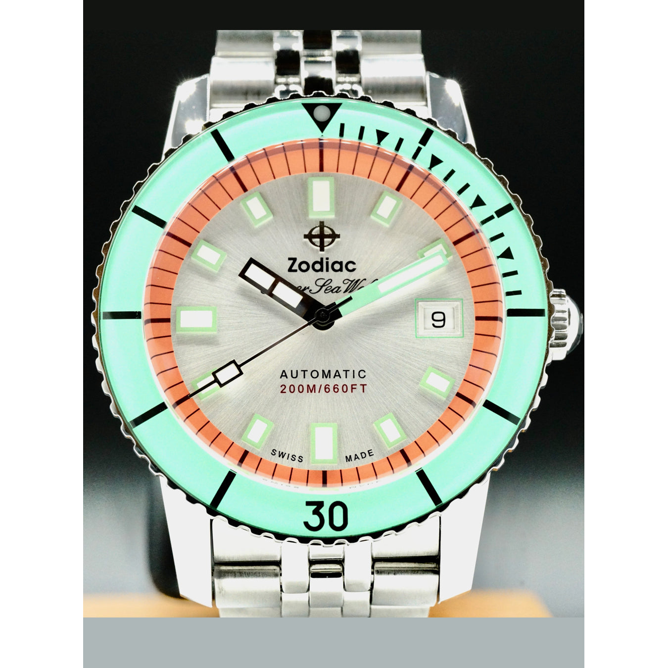 Zodiac ZO9269 Super Sea Wolf Automatic Stainless Steel