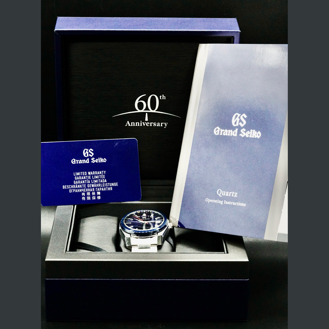 Grand Seiko SBGP015 Blue Dial Limited Edition