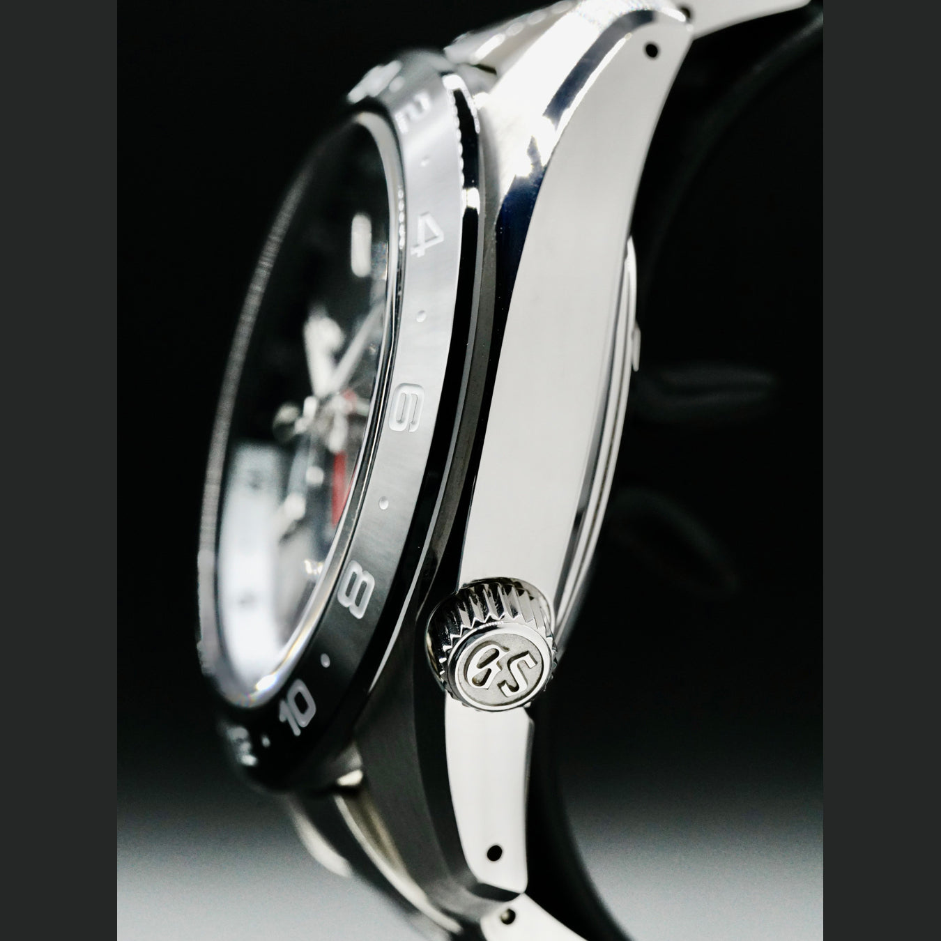 Grand Seiko SBGE253 Sport GMT Spring Drive Black Dial