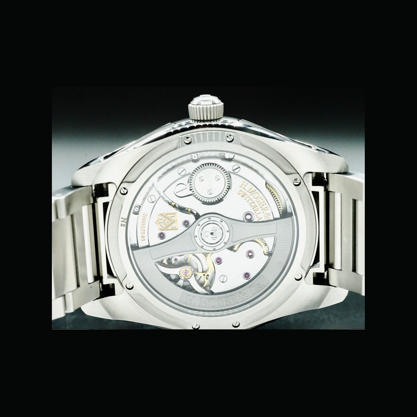 H. Moser and Cie. 3200-1214 Pioneer Centre Seconds Mega Cool