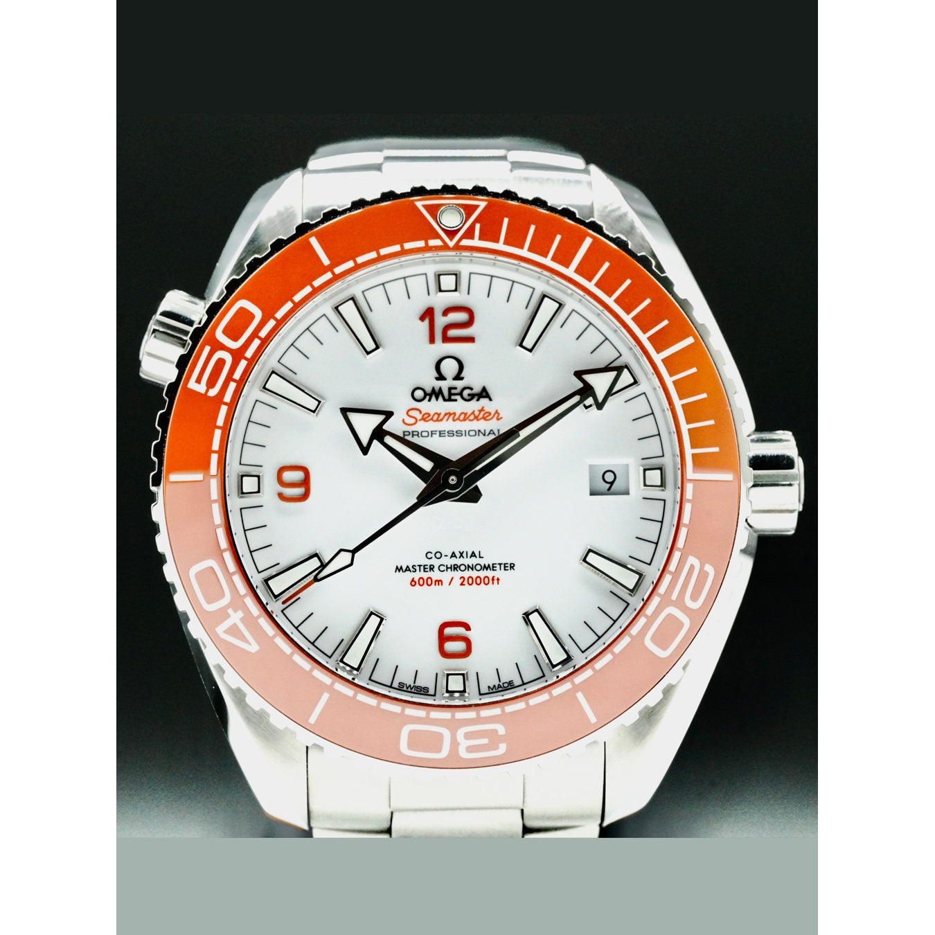 Omega 215.30.44.21.04.001 Seamaster Planet Ocean 600M Master Chronometer Orange