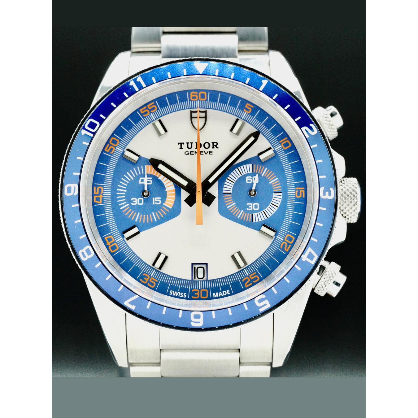 Tudor 70330B Heritage Chrono Blue