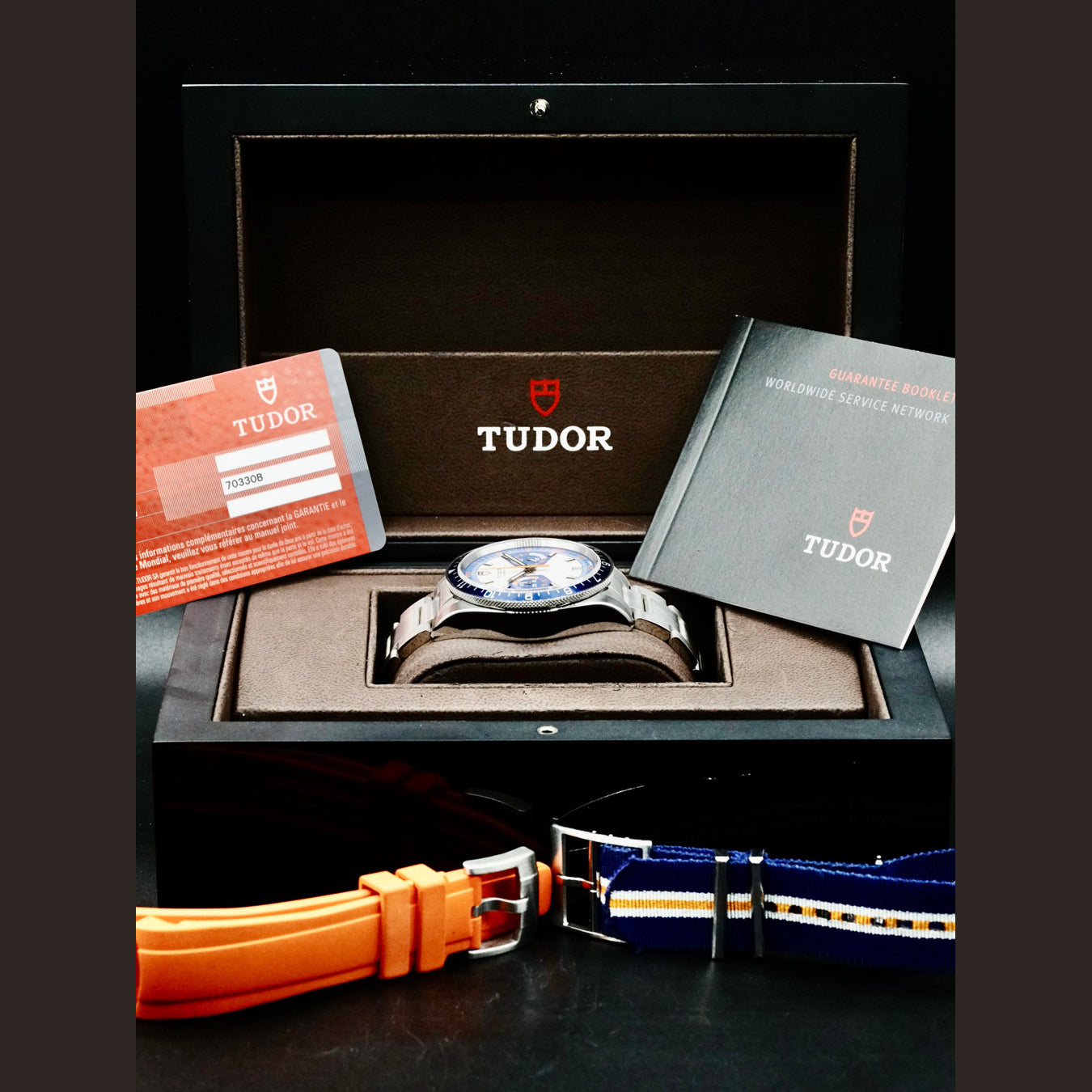 Tudor 70330B Heritage Chrono Blue