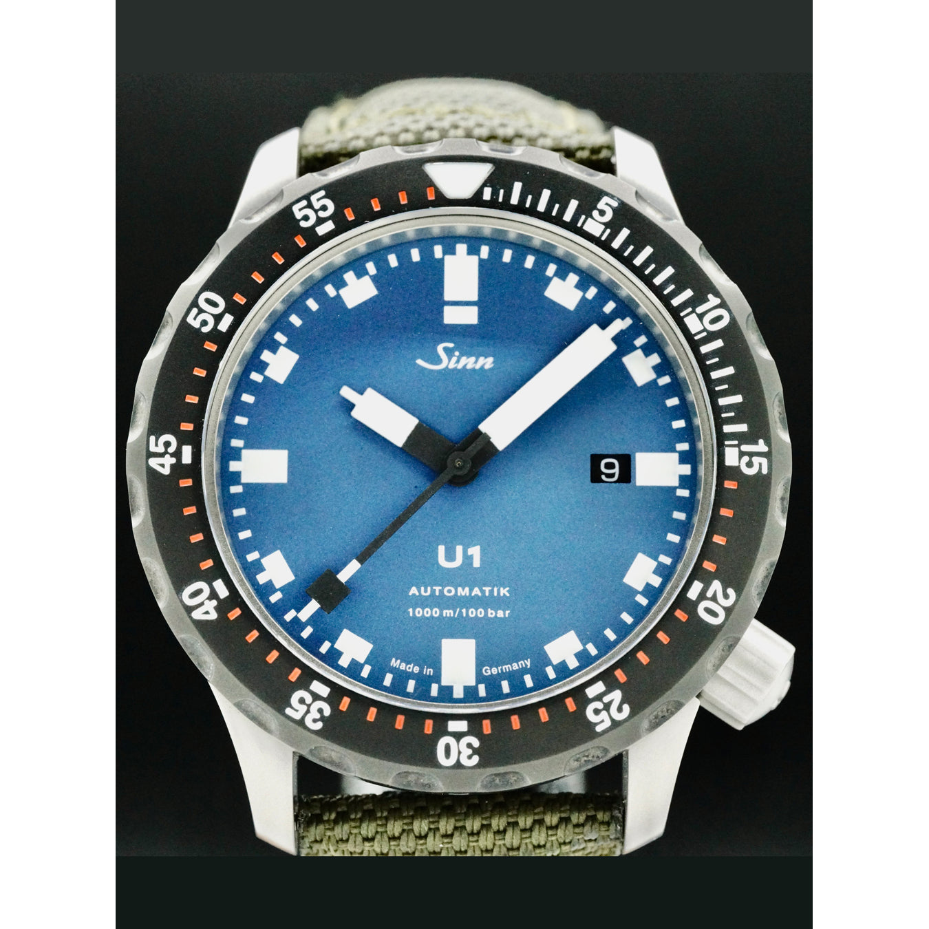 Sinn U1 SDR B 1010.041 Blue Dial