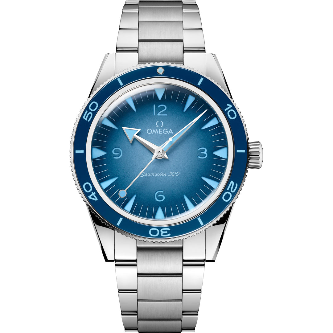 Omega 234.30.41.21.03.002 Seamaster 300 Co-Axial Master Chronometer Summer Blue