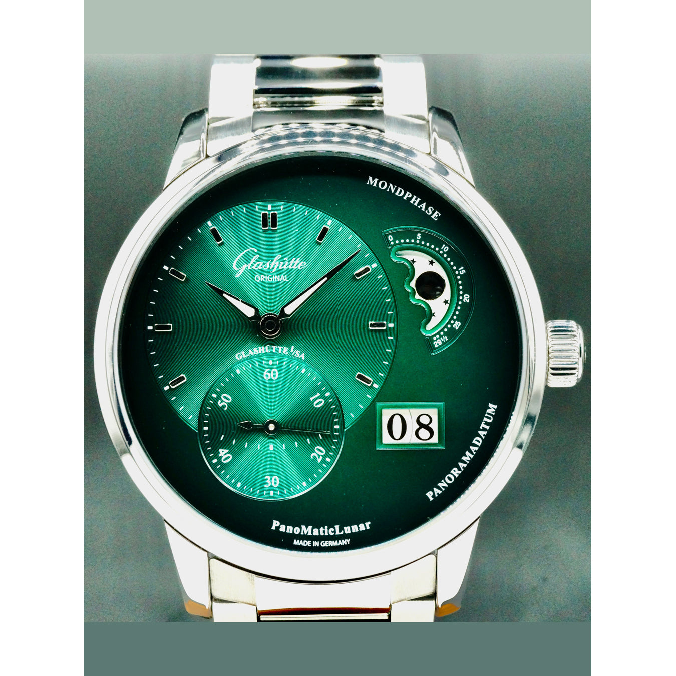 Glashutte 1-90-02-13-32-70 Original PanoMaticLunar