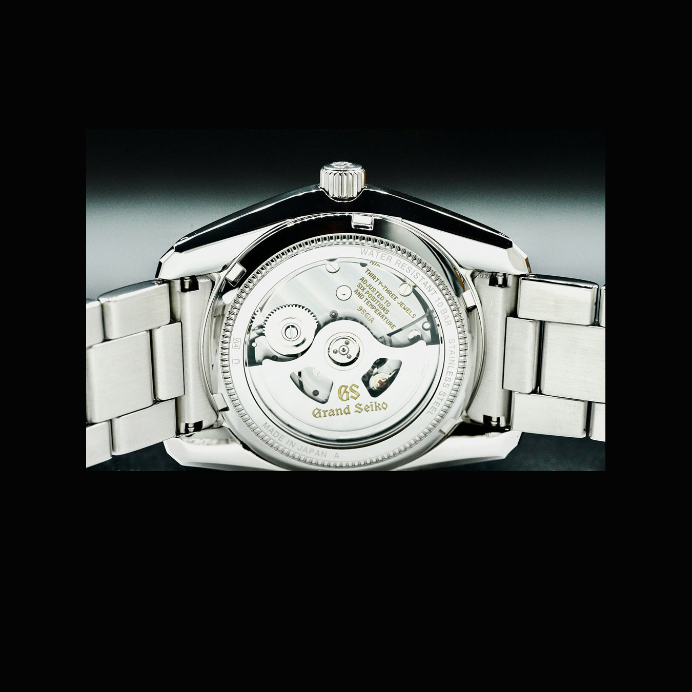 Grand Seiko SBGR301 Black Dial