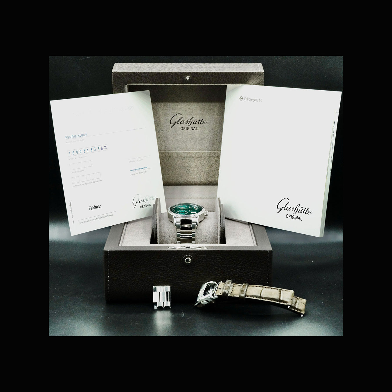 Glashutte 1-90-02-13-32-70 Original PanoMaticLunar