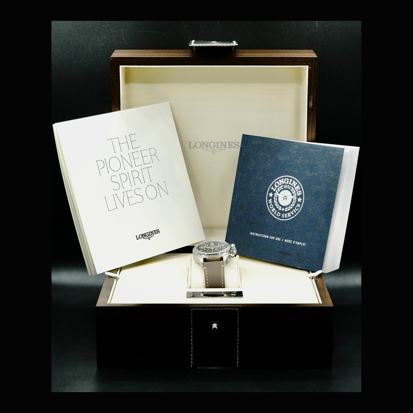 Longines L2.816.4.53.2 Avigation Bigeye