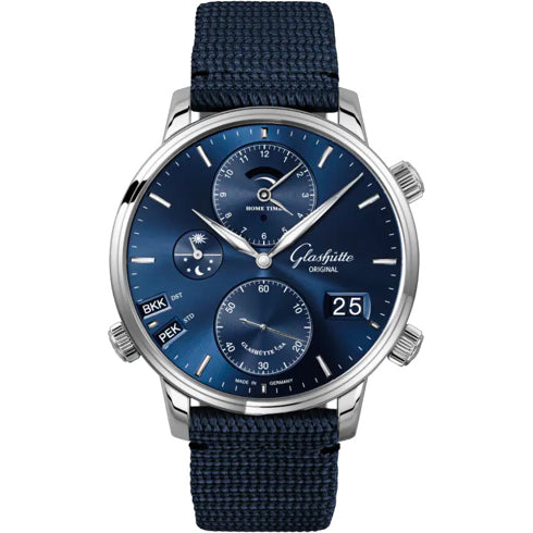 Glashütte Original 1-89-02-05-02.64 Senator Cosmopolite Midnight Blue