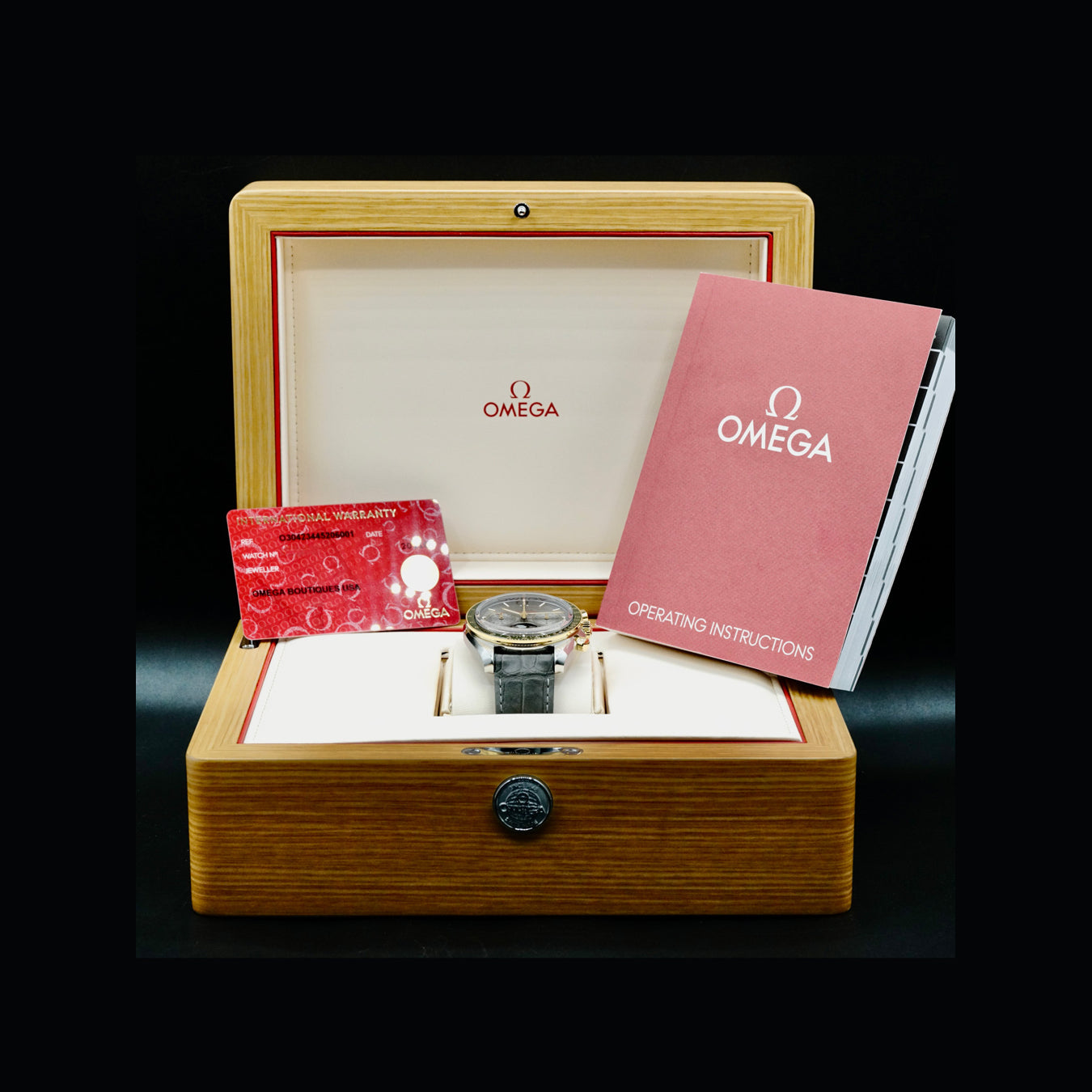 Omega 304.23.44.52.06.001 Speedmaster Moonwatch Master Chronometer Moonphase