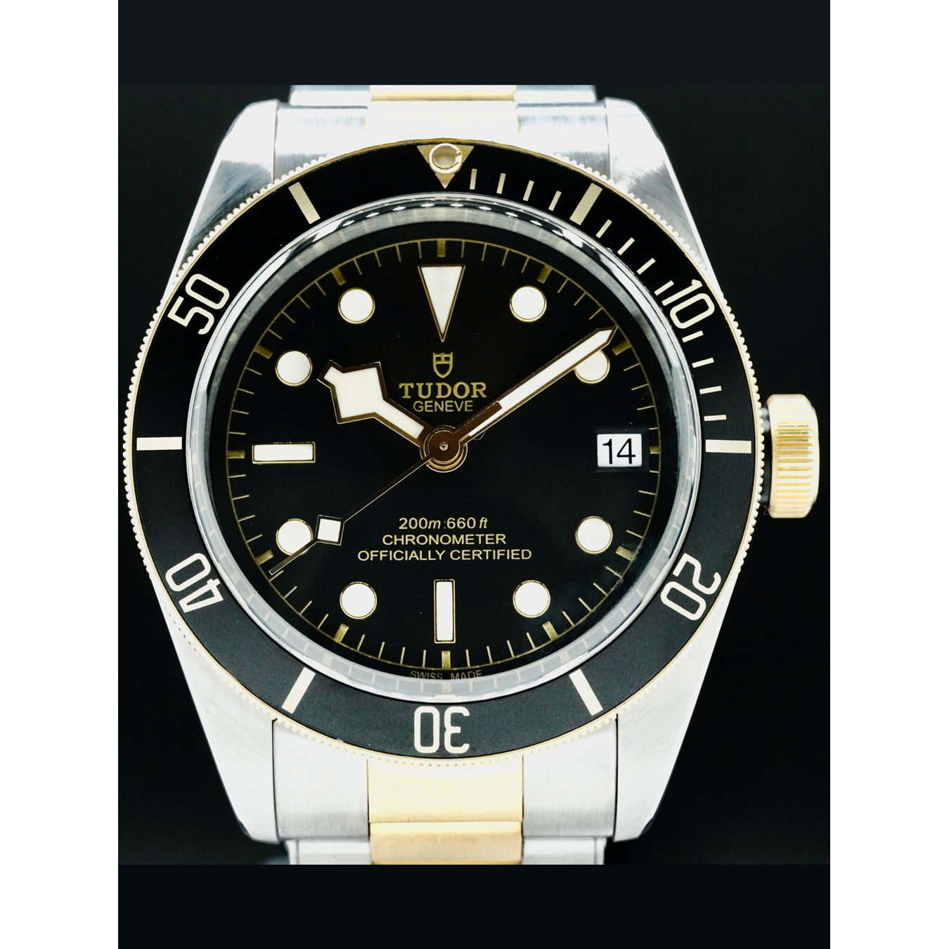Tudor M79733N-0008 Black Bay Steel & Gold