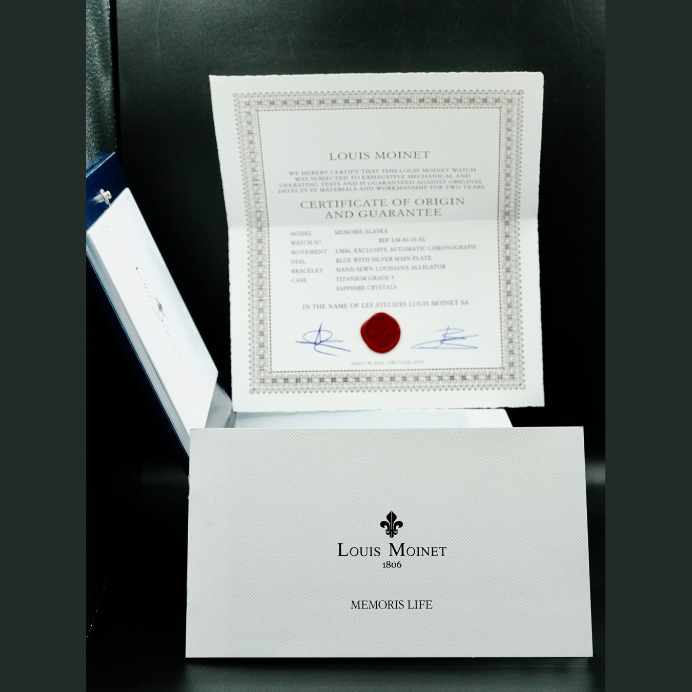 Louis Moinet Memoris Life Alaska LM-86.20.AL Limited edition