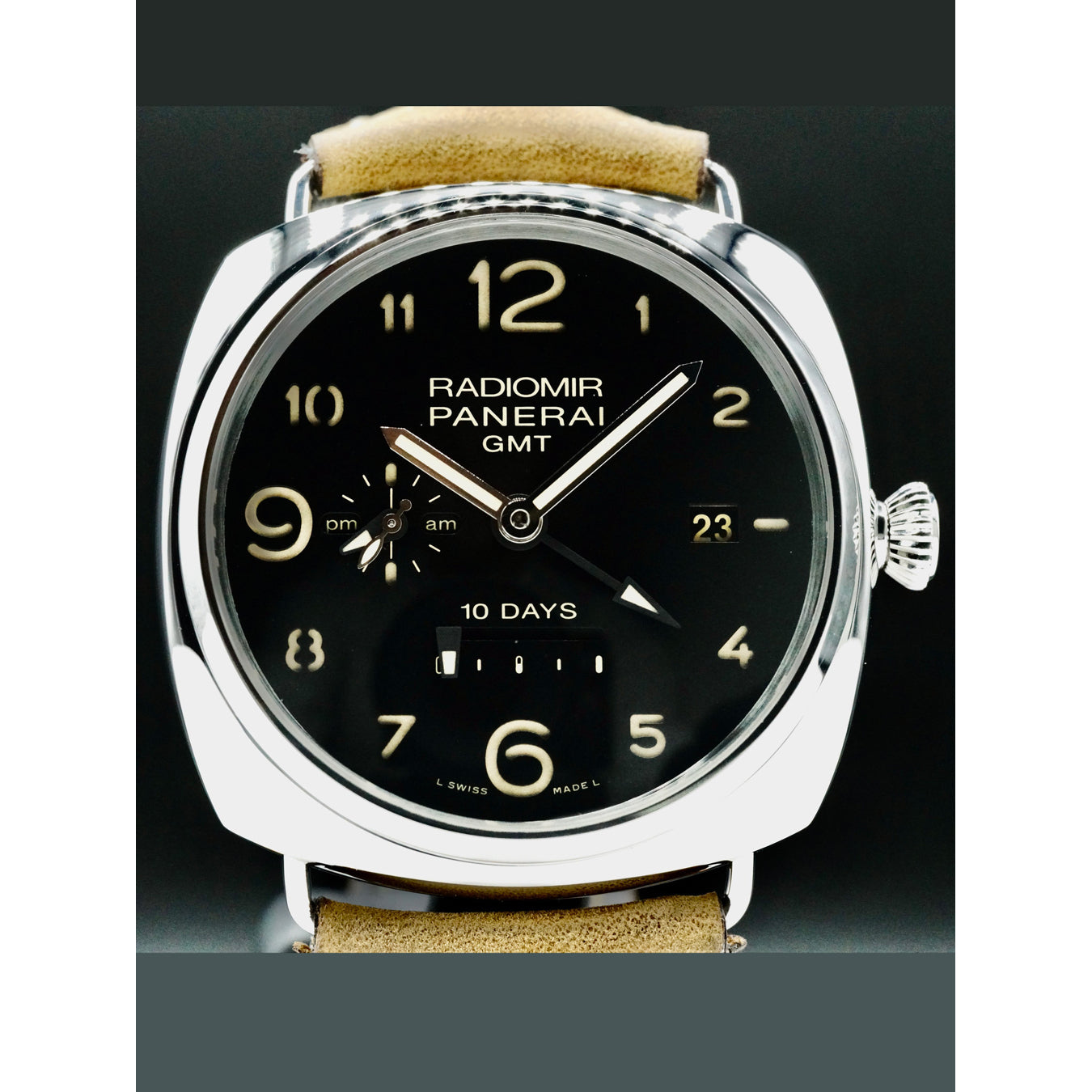 Panerai PAM00481 Radiomir 10 Day GMT Palm Beach Boutique