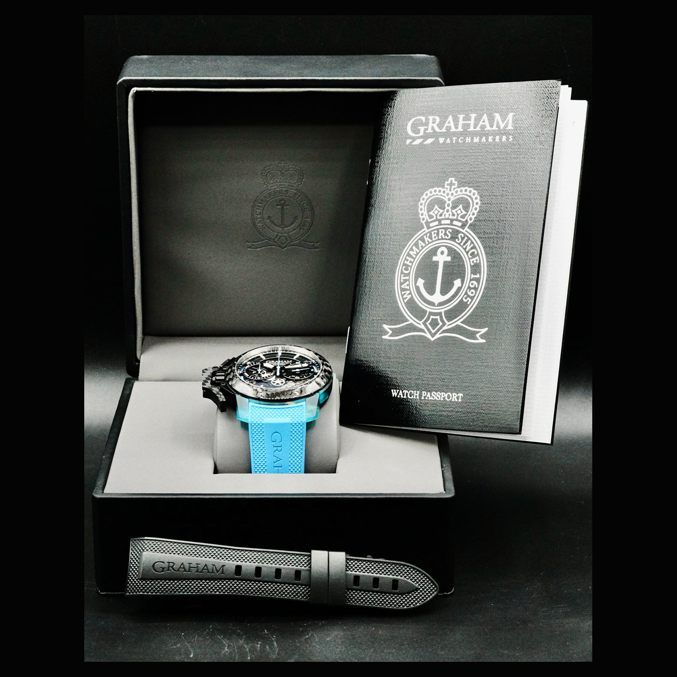Graham 2CCCK.U01A Chronofighter Superlight Carbon Skeleton