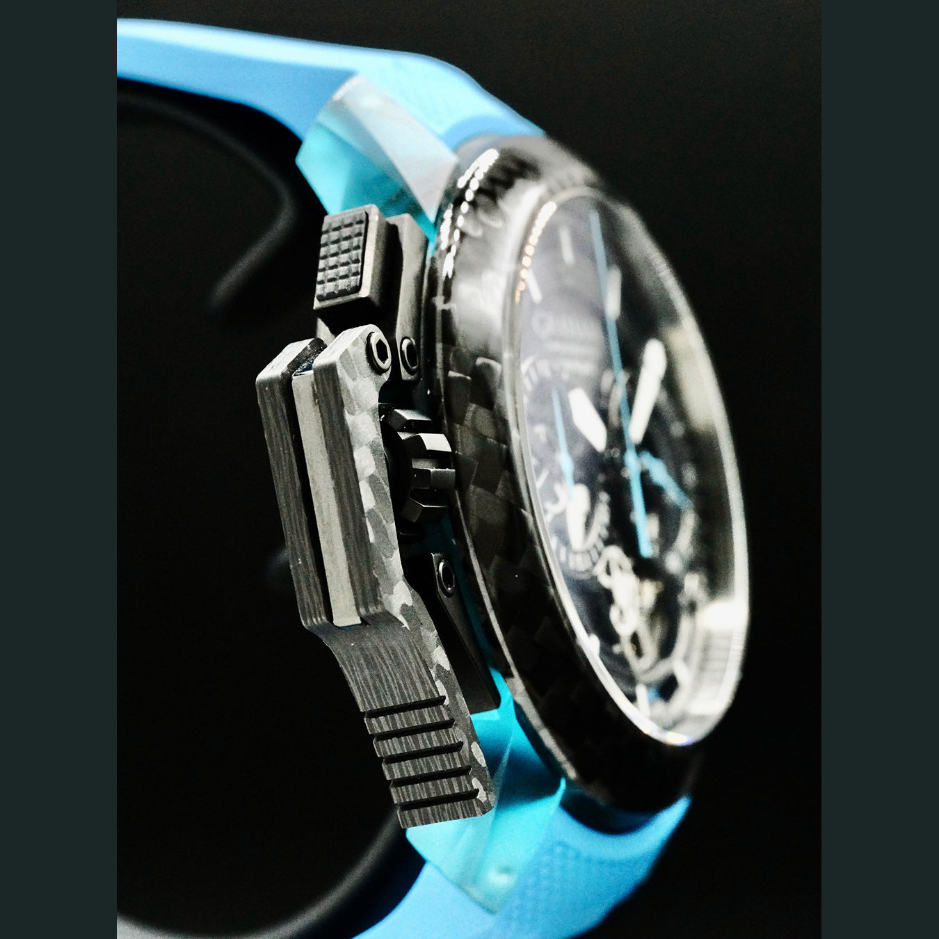 Graham 2CCCK.U01A Chronofighter Superlight Carbon Skeleton