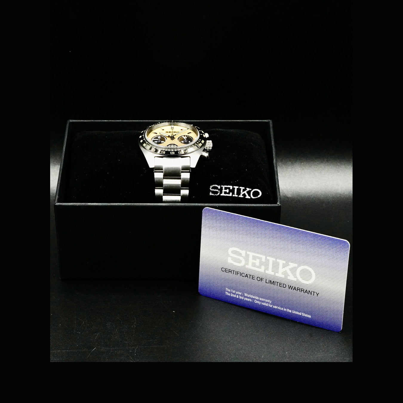 Seiko Prospex Speedtimer Solar Chronograph SSC817