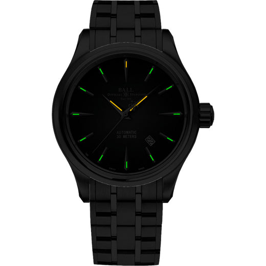 Ball NM9080D-S1J-BK Trainmaster Legend Black Dial