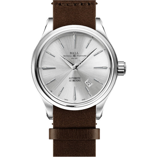 Ball NM9080D-L1J-SL Trainmaster Legend Silver Dial