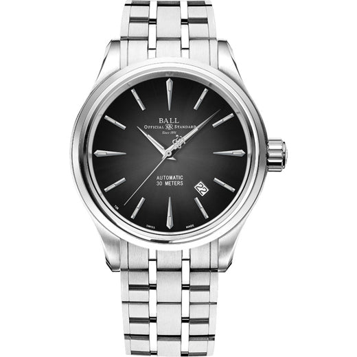 Ball NM9080D-S1J-BK Trainmaster Legend Black Dial