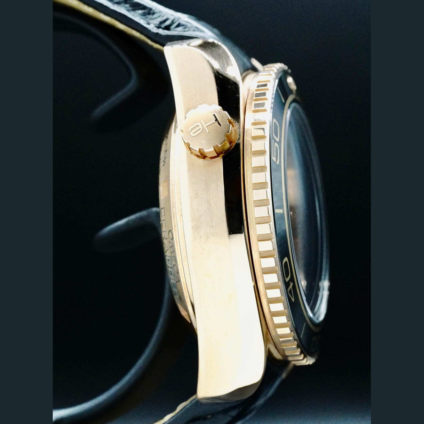 Omega Planet Ocean 600M Co-Axial Master Chronometer Chronograph 45.5mm Sedna Gold 215.63.46.51.01.001
