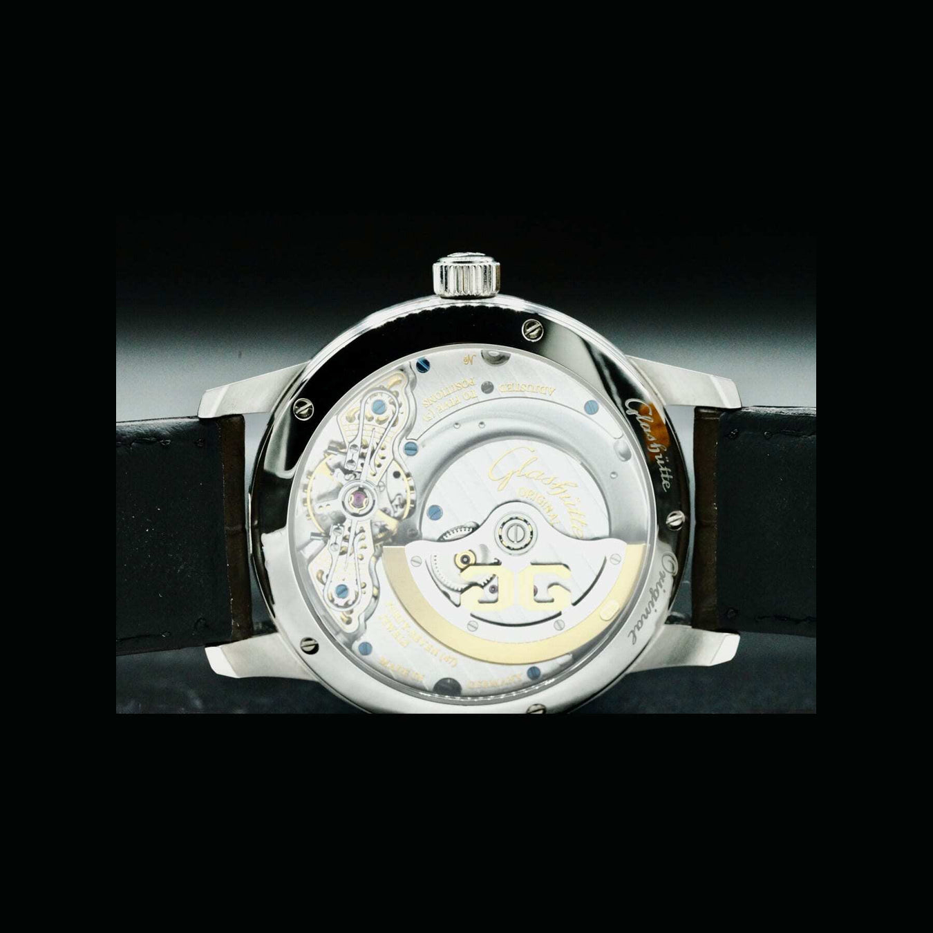 Glashütte Original 1-90-02-13-32-62 PanoMaticLunar Green Dial