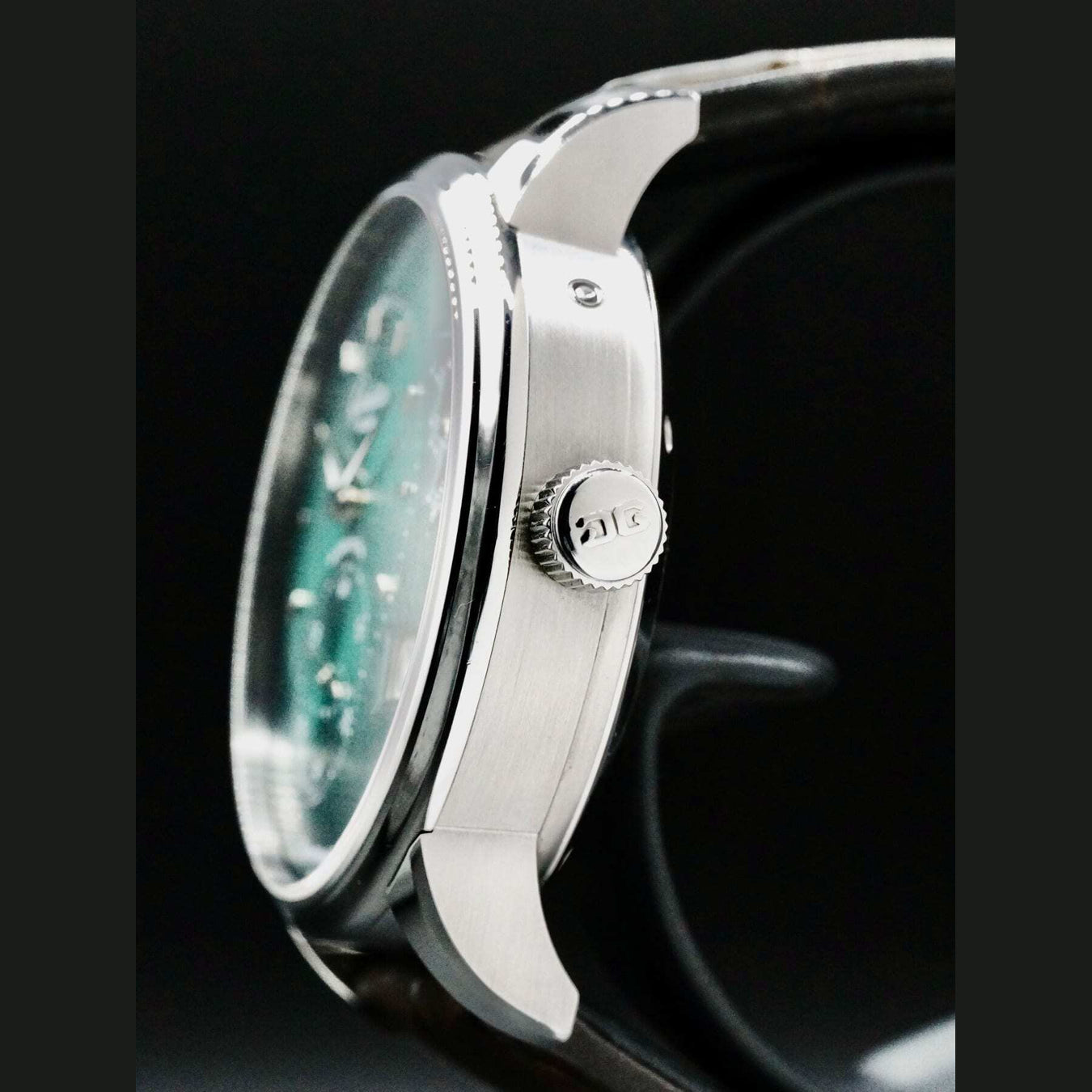 Glashütte Original 1-90-02-13-32-62 PanoMaticLunar Green Dial