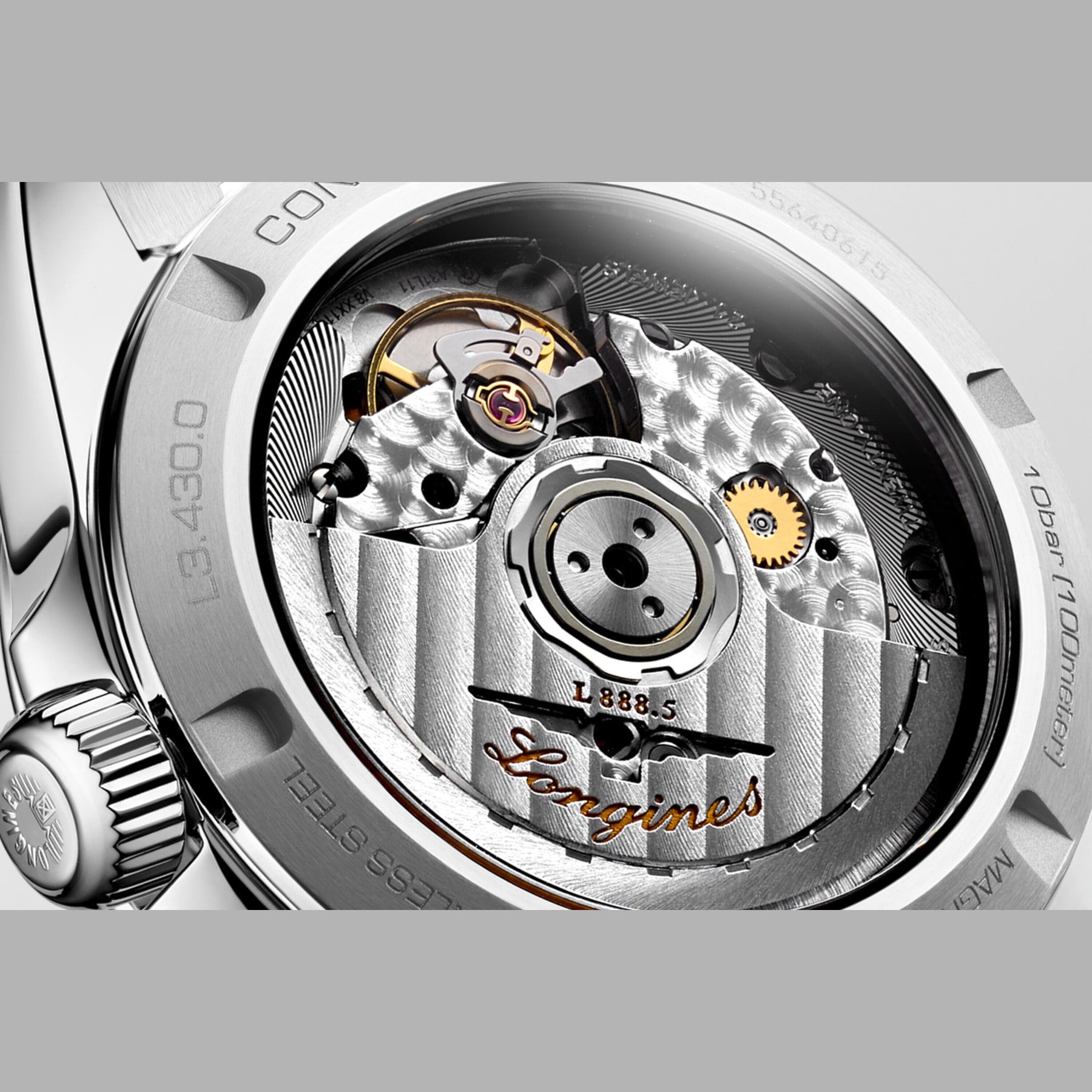 Longines Conquest 2023 L3.430.0.87.6 White Mother-of pearl Dial on Bracelet