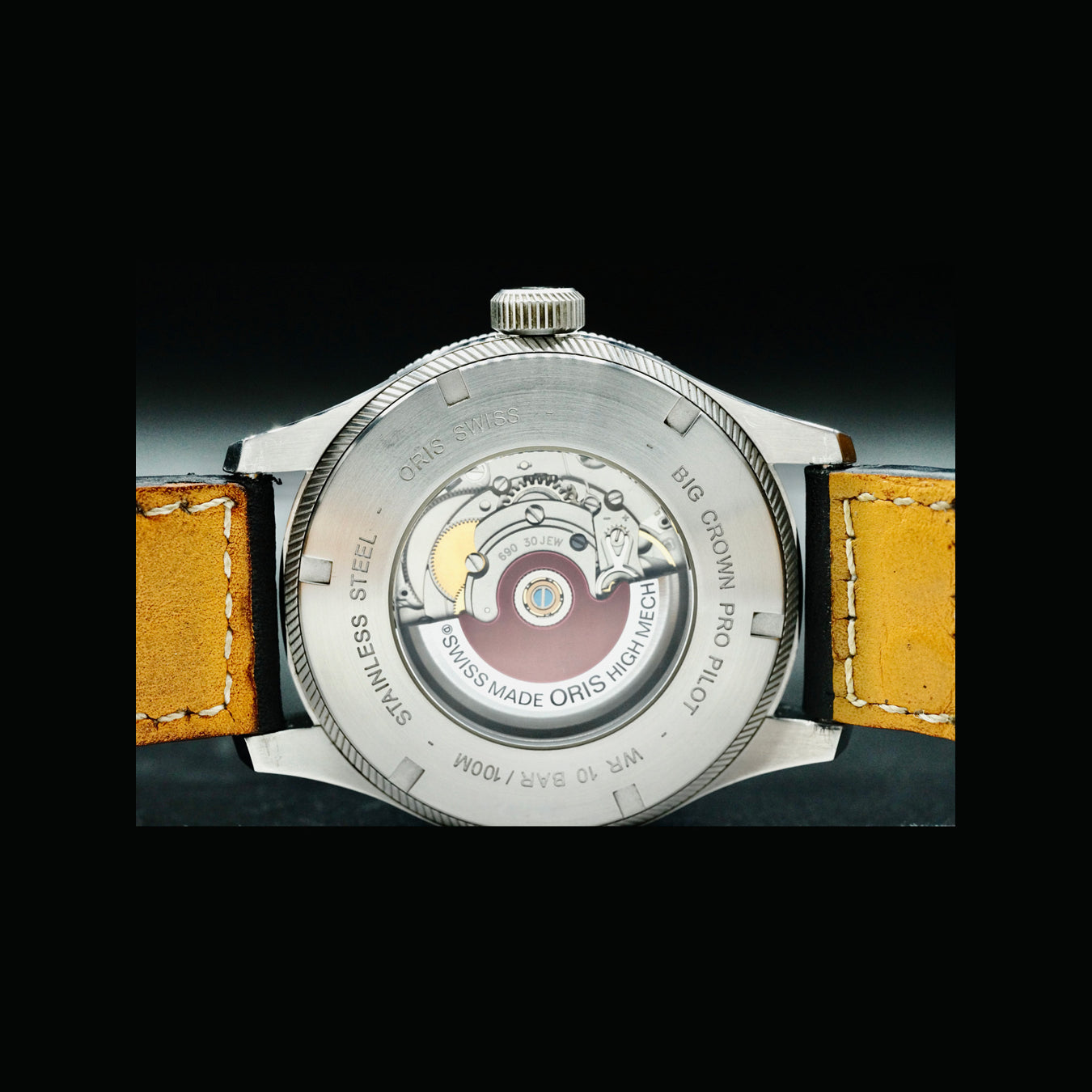 Oris 01 690 7735 4164 66 Big Crown World Timer