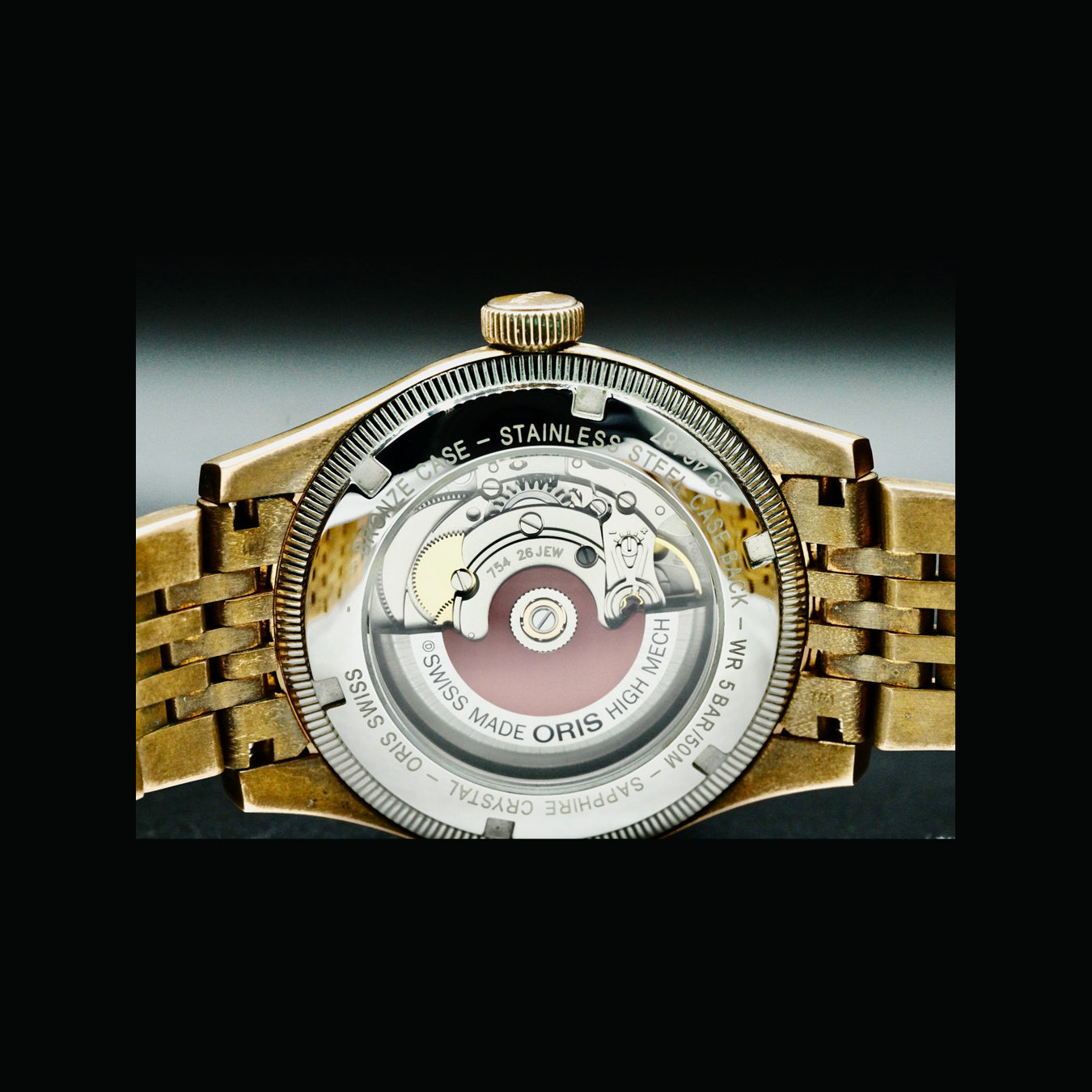 Oris 01 754 7741 3167-07 8 20 01 Big Crown Bronze Pointer Date Green Dial