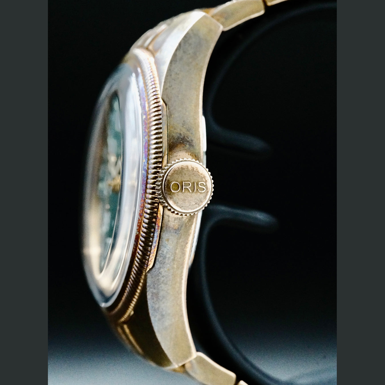 Oris 01 754 7741 3167-07 8 20 01 Big Crown Bronze Pointer Date Green Dial