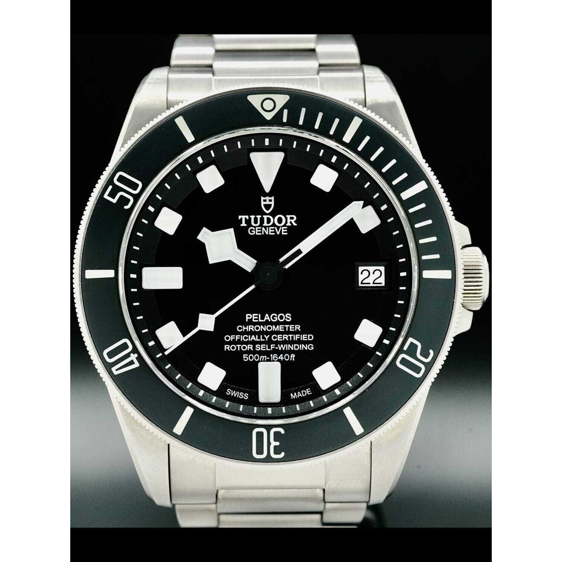 Tudor 25600TN Black Pelagos