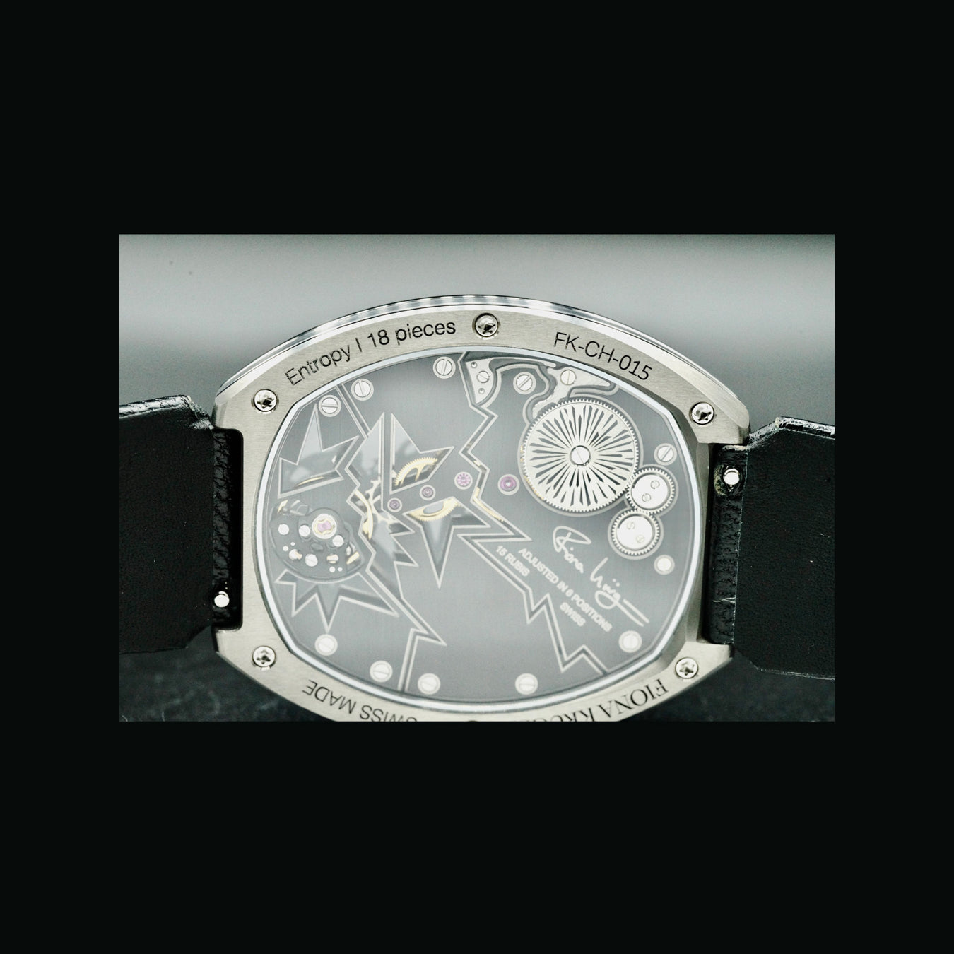 Fiona Krüger FK-CH-015 Mechanical Entropy Black Bang