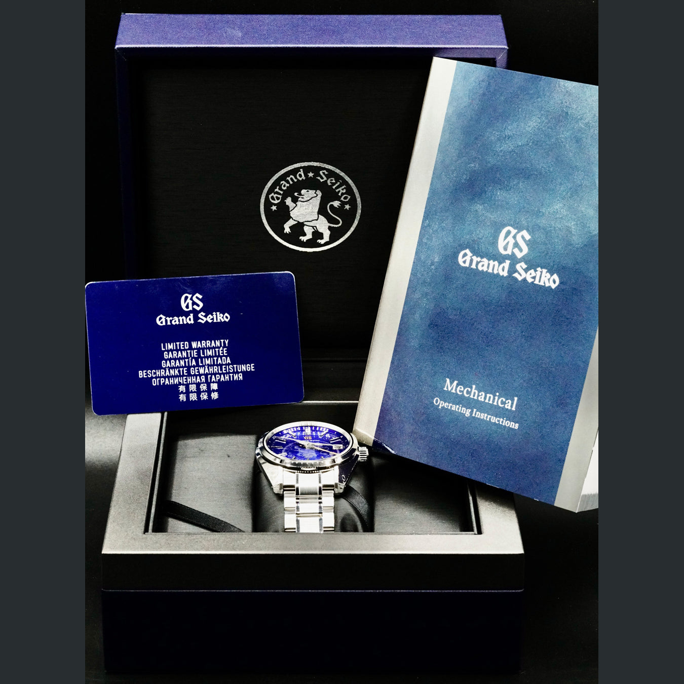 Grand Seiko SBGJ261 Hi Beat 36000 GMT Peacock