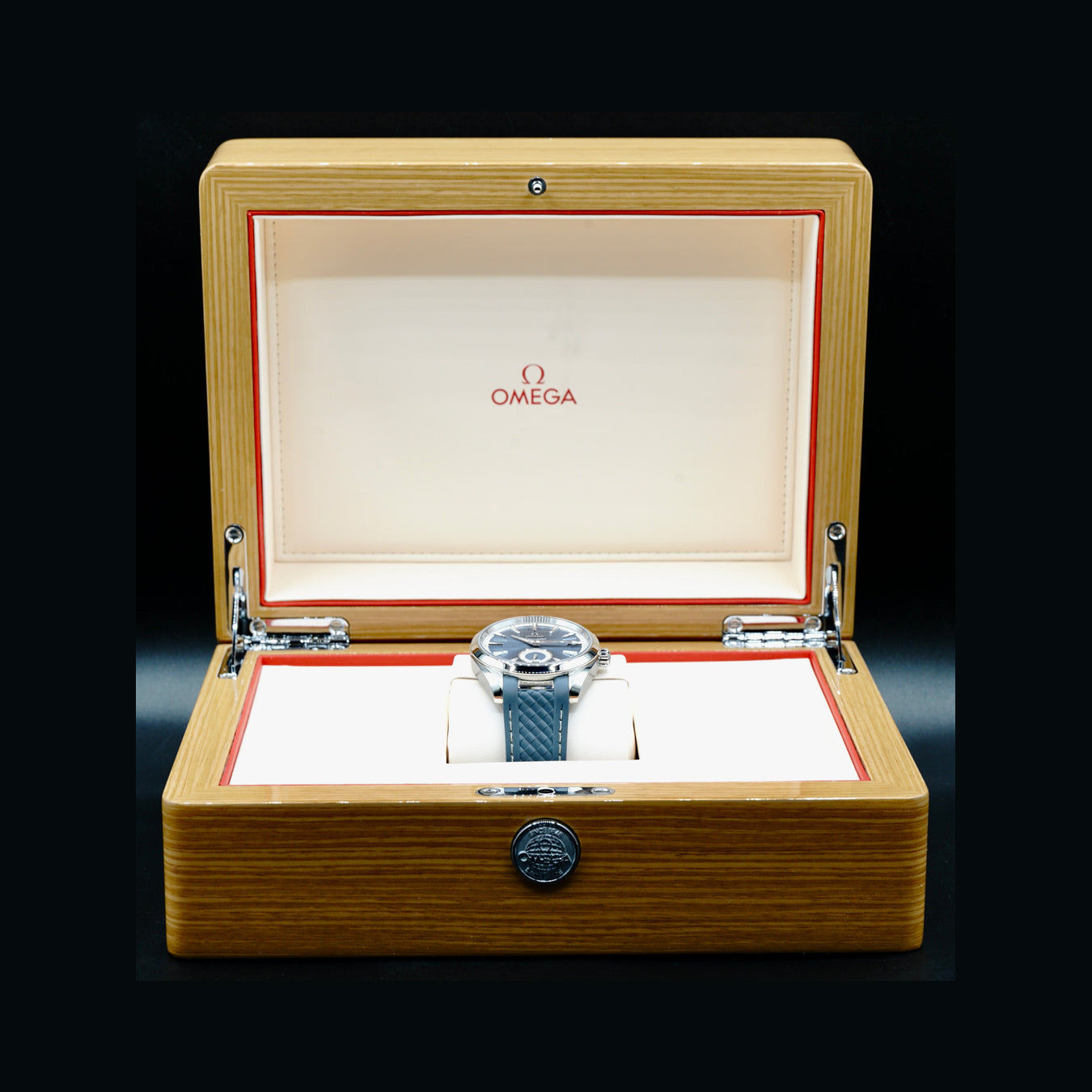 Omega 220.12.41.21.03.005 Aqua Terra 150M Small Seconds Blue Dial