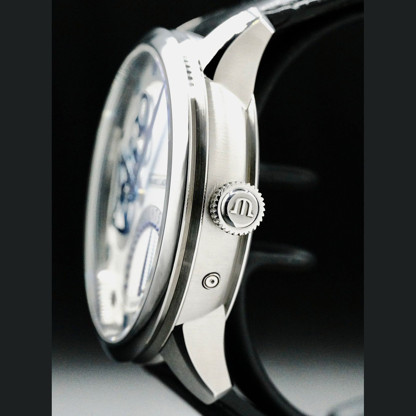 Maurice Lacroix MP6058-SS001-110-1 Masterpiece Square Wheel Retrograde