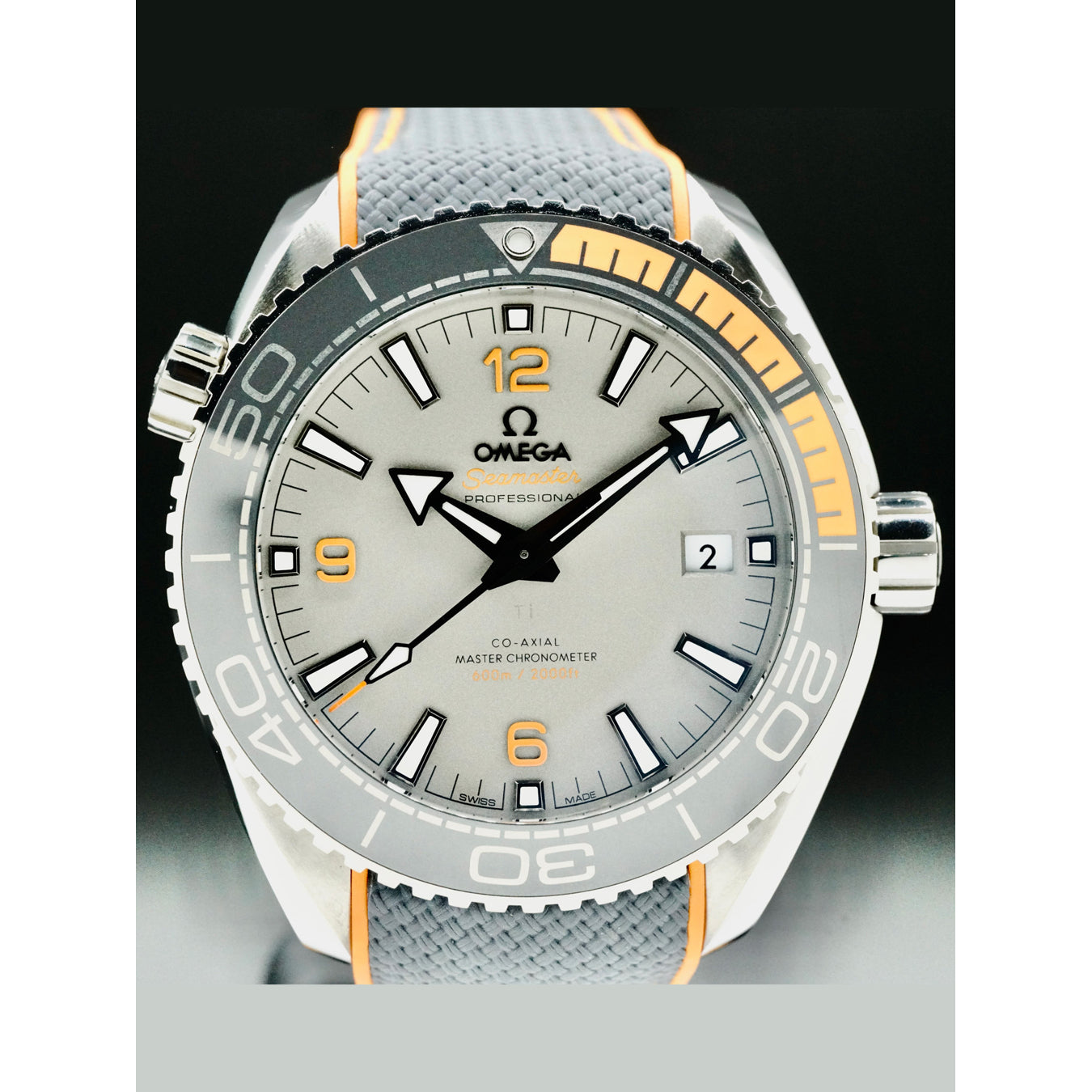Omega 215.92.44.21.99.001 Planet Ocean 600M