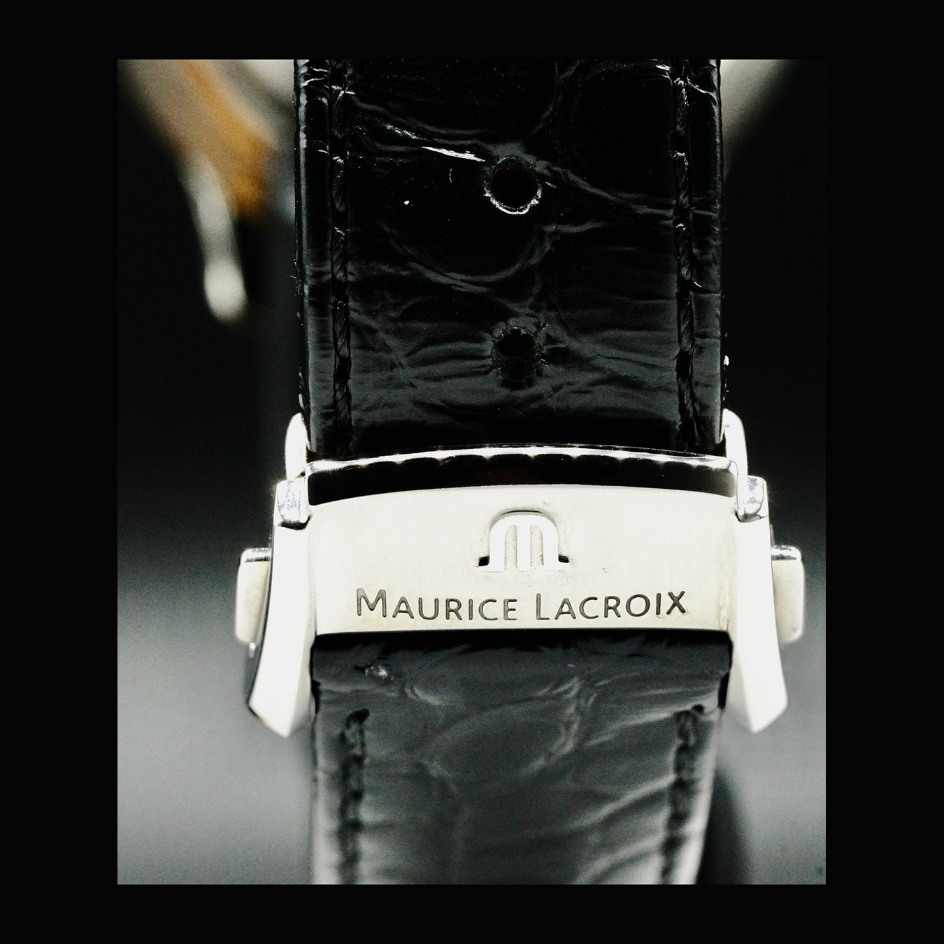 Maurice Lacroix MP6058-SS001-110-1 Masterpiece Square Wheel Retrograde