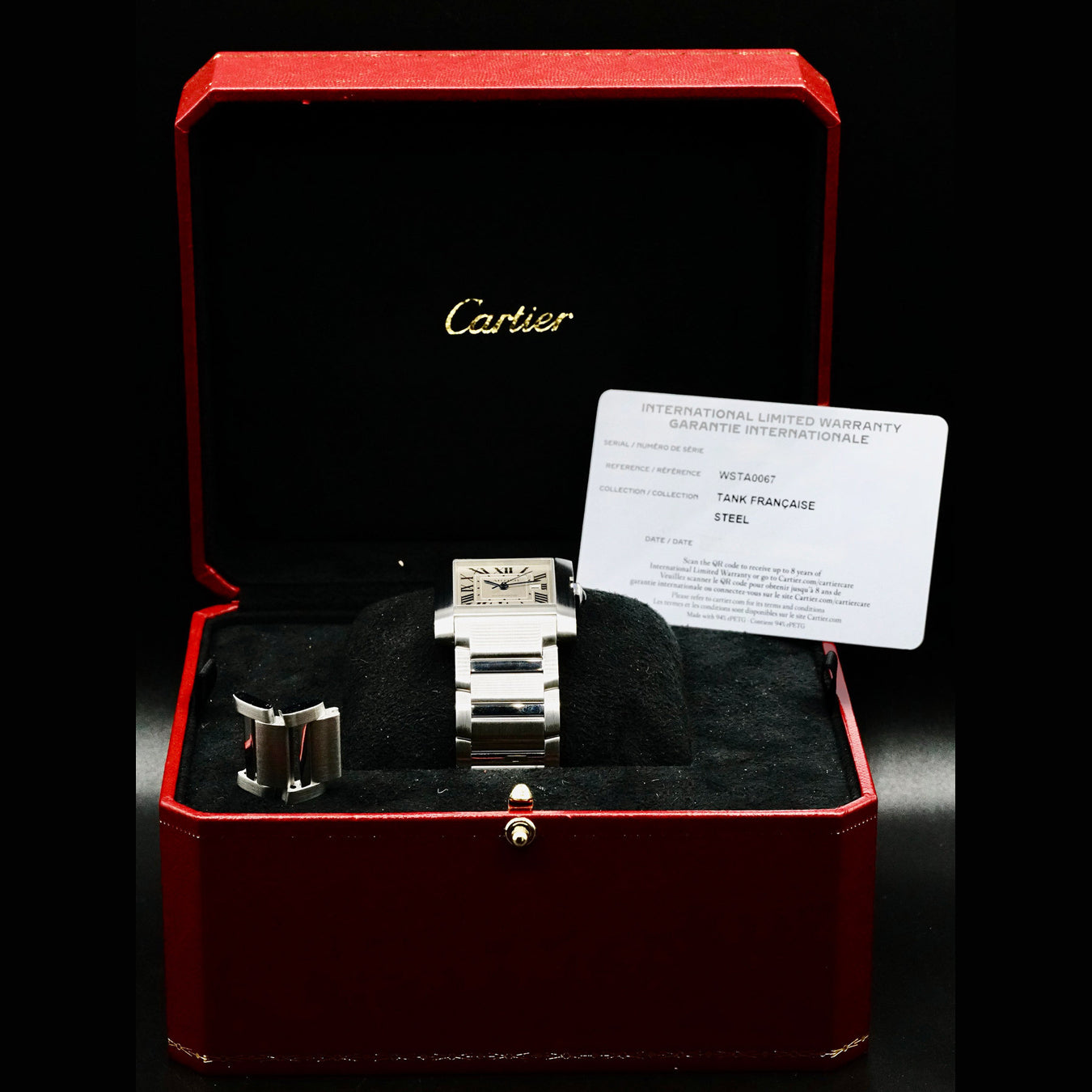 Cartier WSTA0067 Tank Francaise Steel