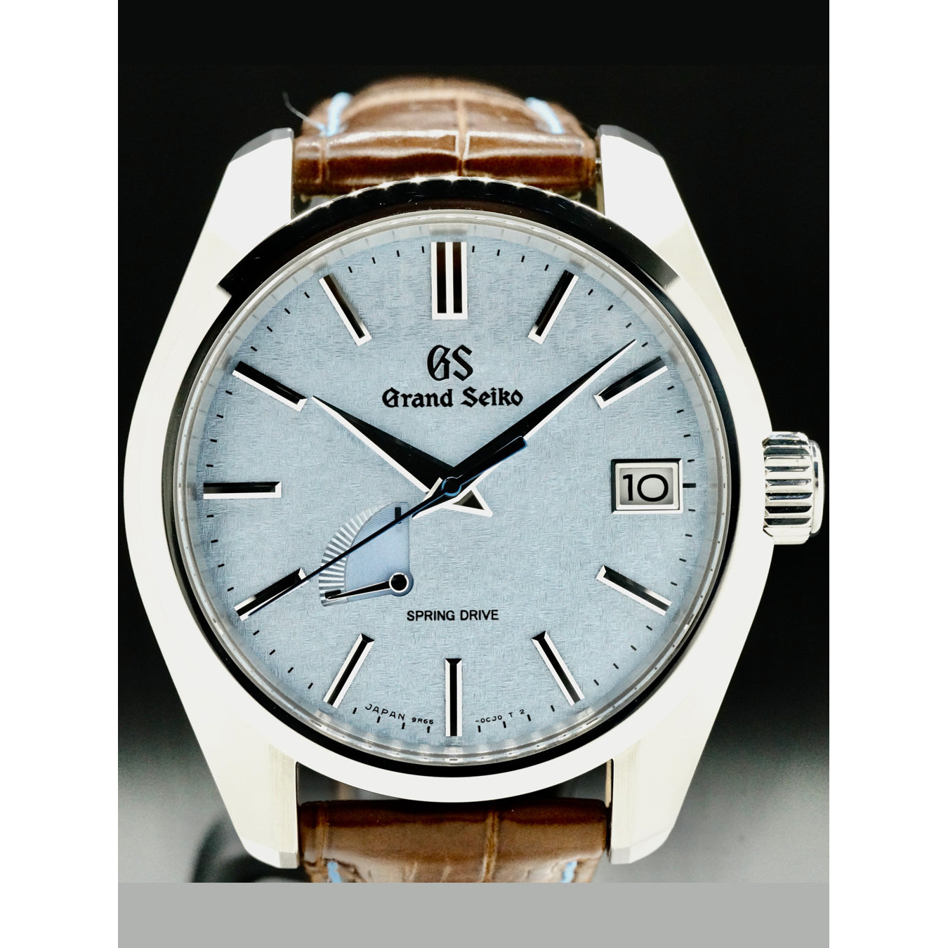 Grand Seiko SBGA387 Spring Drive Ice Blue Dial