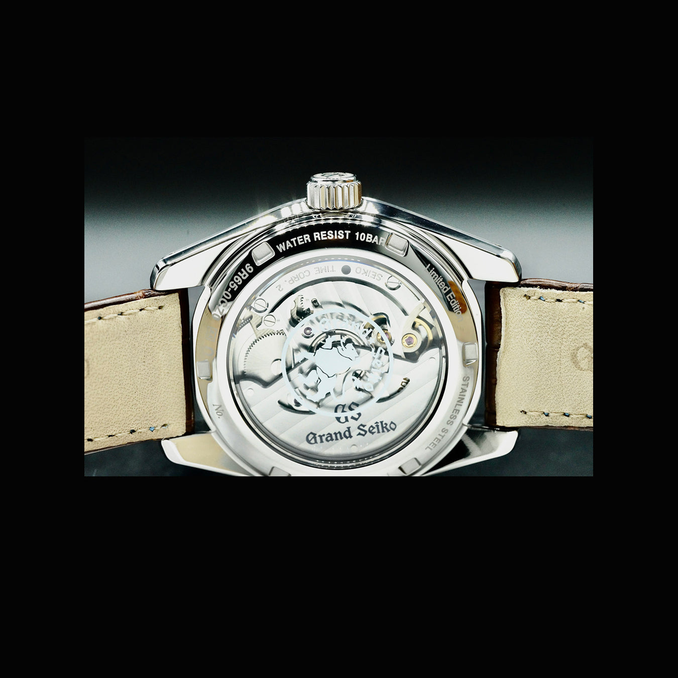 Grand Seiko SBGA387 Spring Drive Ice Blue Dial