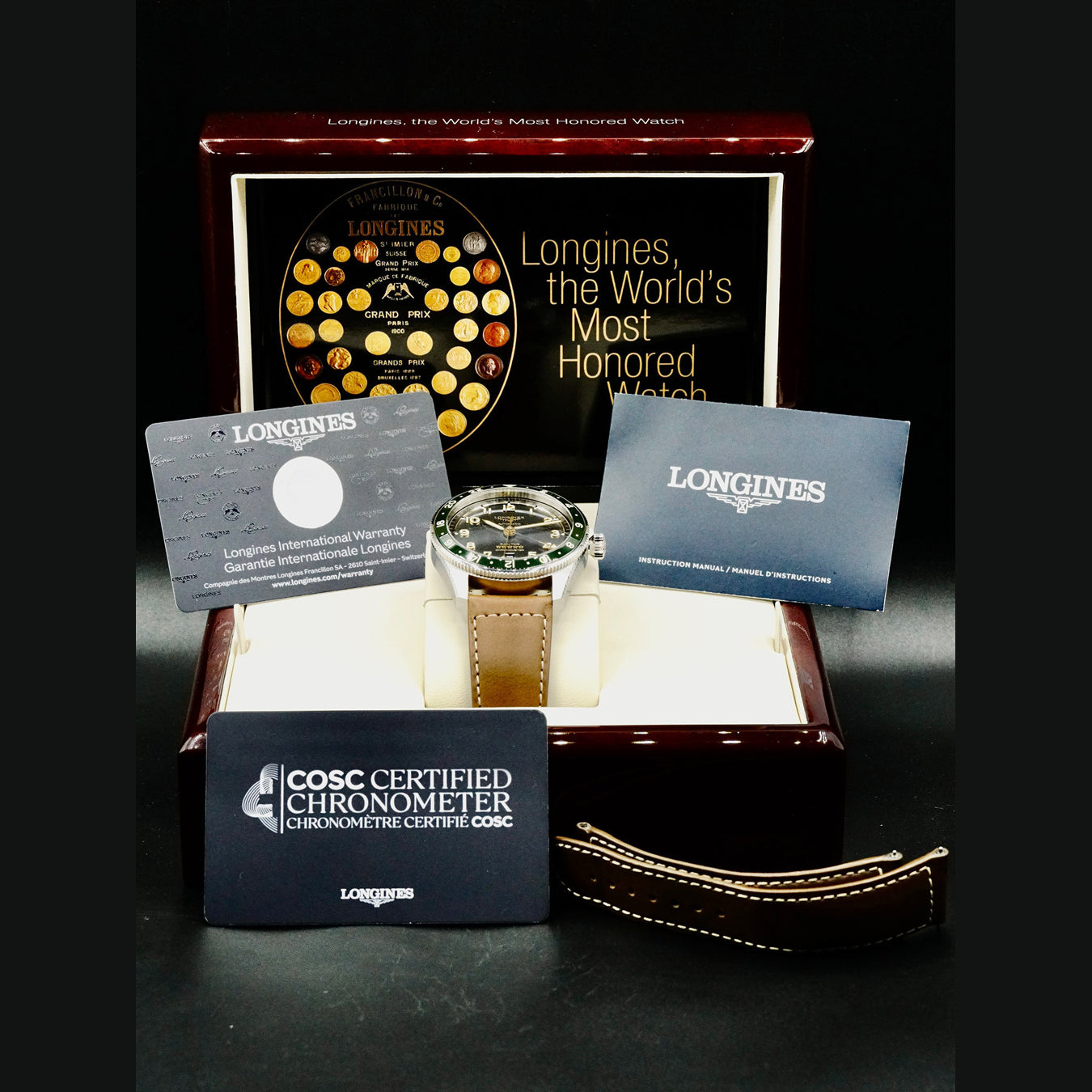 Longines Spirit Zulu Time L3.812.4.63.2