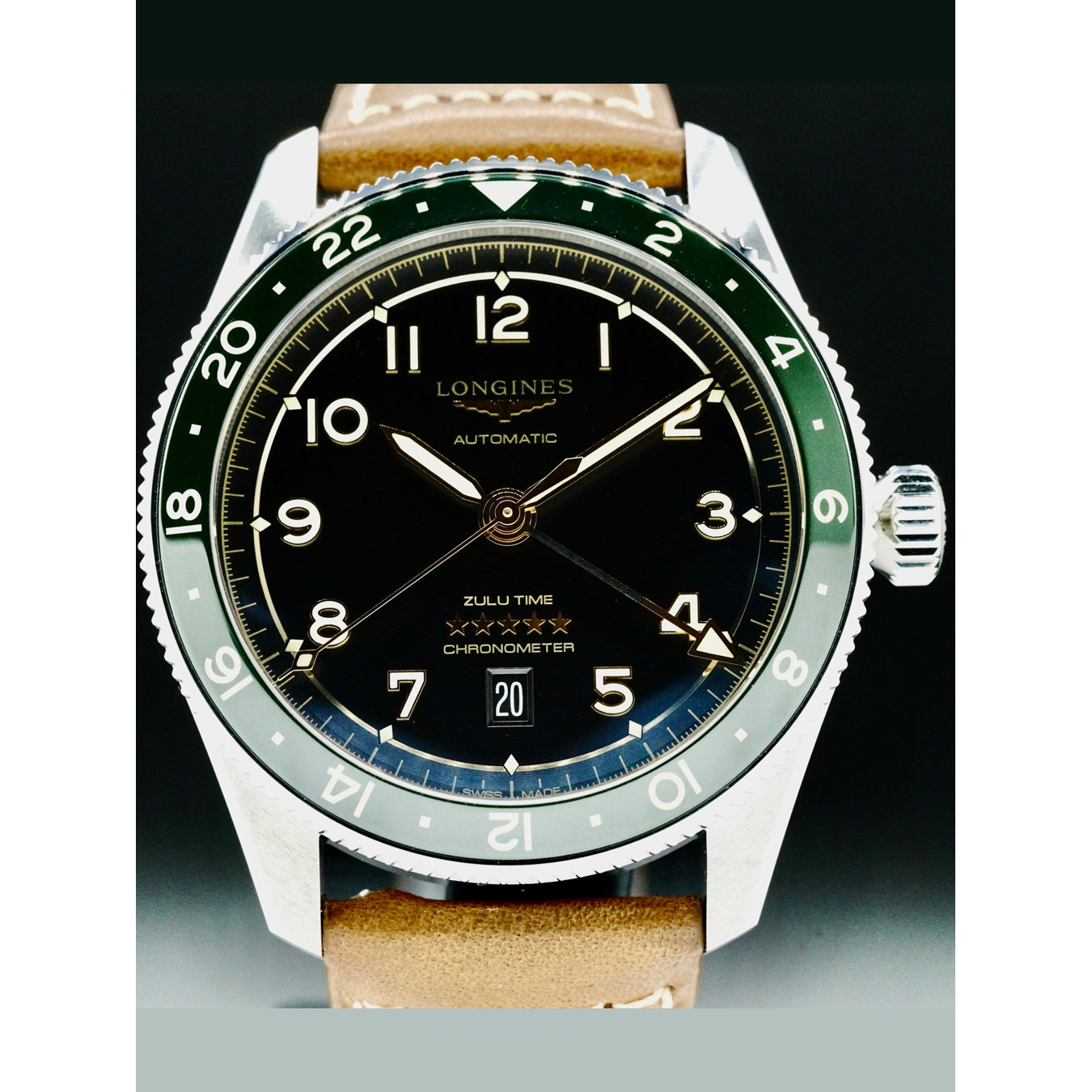 Longines Spirit Zulu Time L3.812.4.63.2