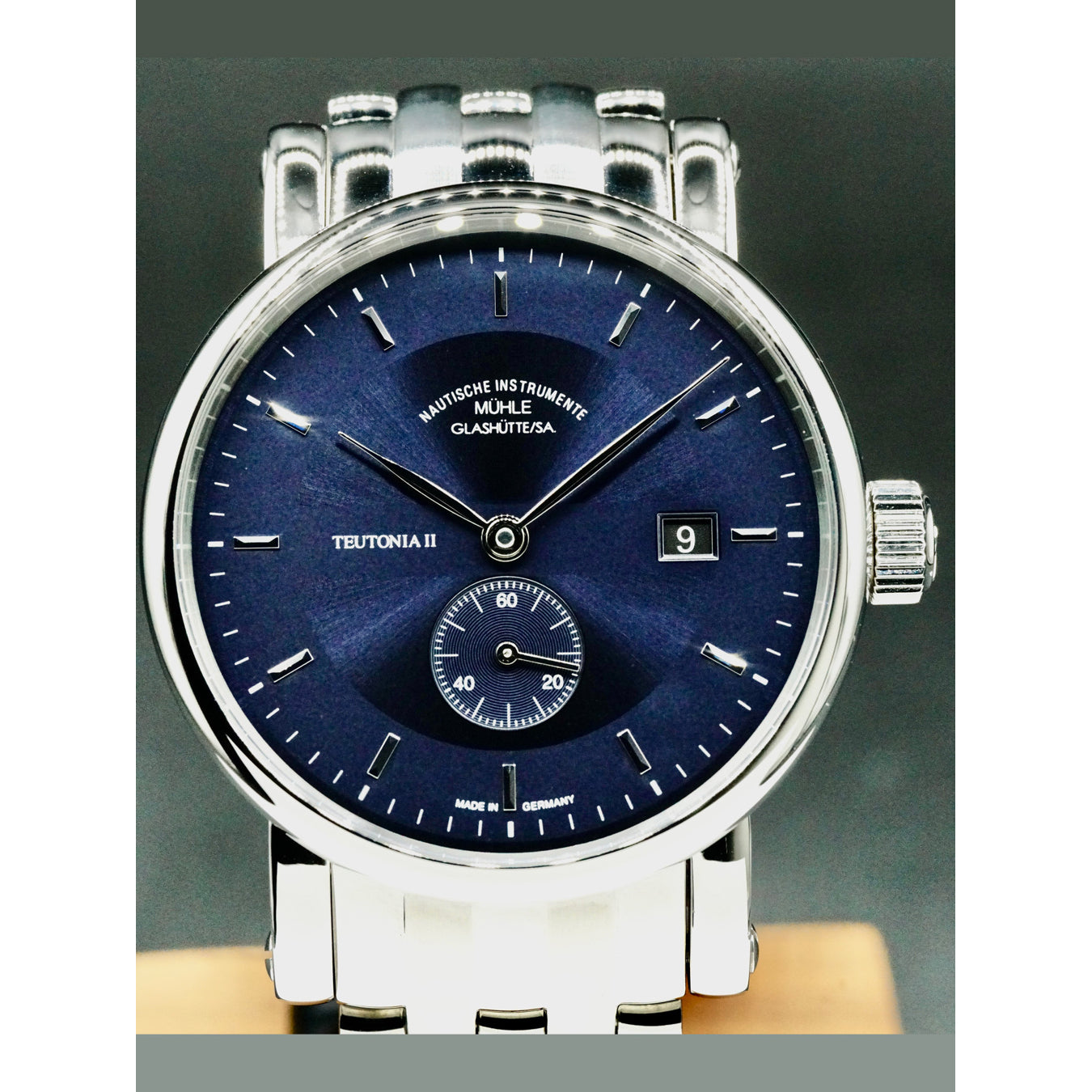 Mühle Glashütte M1-33-42-MB Teutonia II Kleine Sekunde